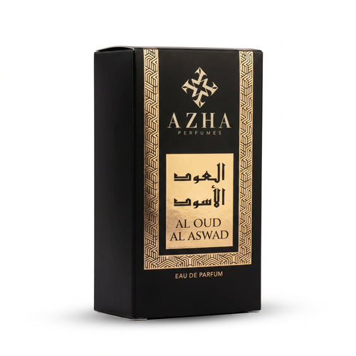 AZHA Al Oud Al Aswad Eau de Parfum 100ml | Luxurious Leather Oud Cologne for Men