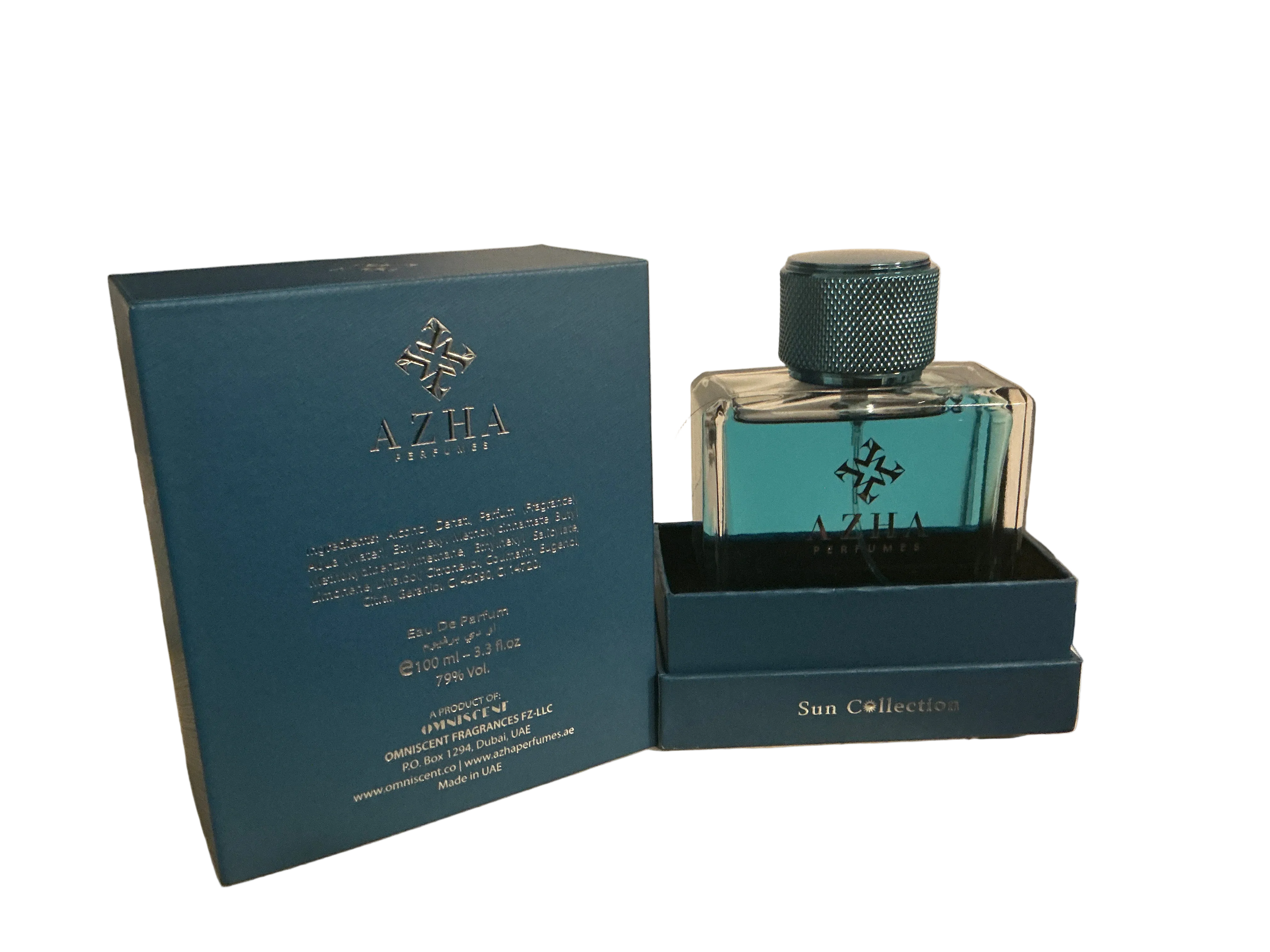 AZHA Al Nujum Eau de Parfum 100ml | Fresh Aromatic Marine Cologne for Men