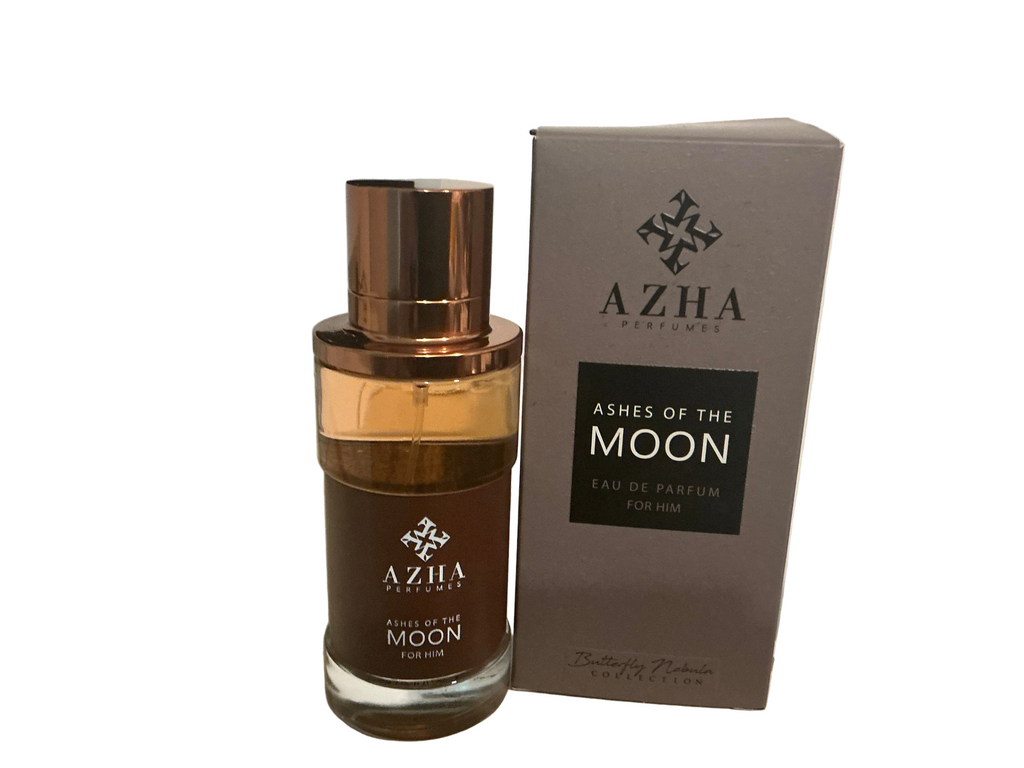 AZHA Ashes of the Moon Eau de Parfum 100ml | Sensual Tobacco Musk Cologne for Men
