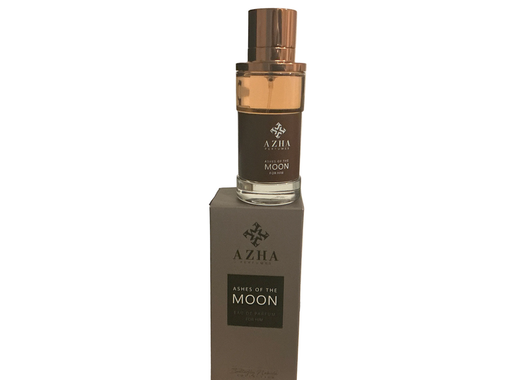 AZHA Ashes of the Moon Eau de Parfum 100ml | Sensual Tobacco Musk Cologne for Men