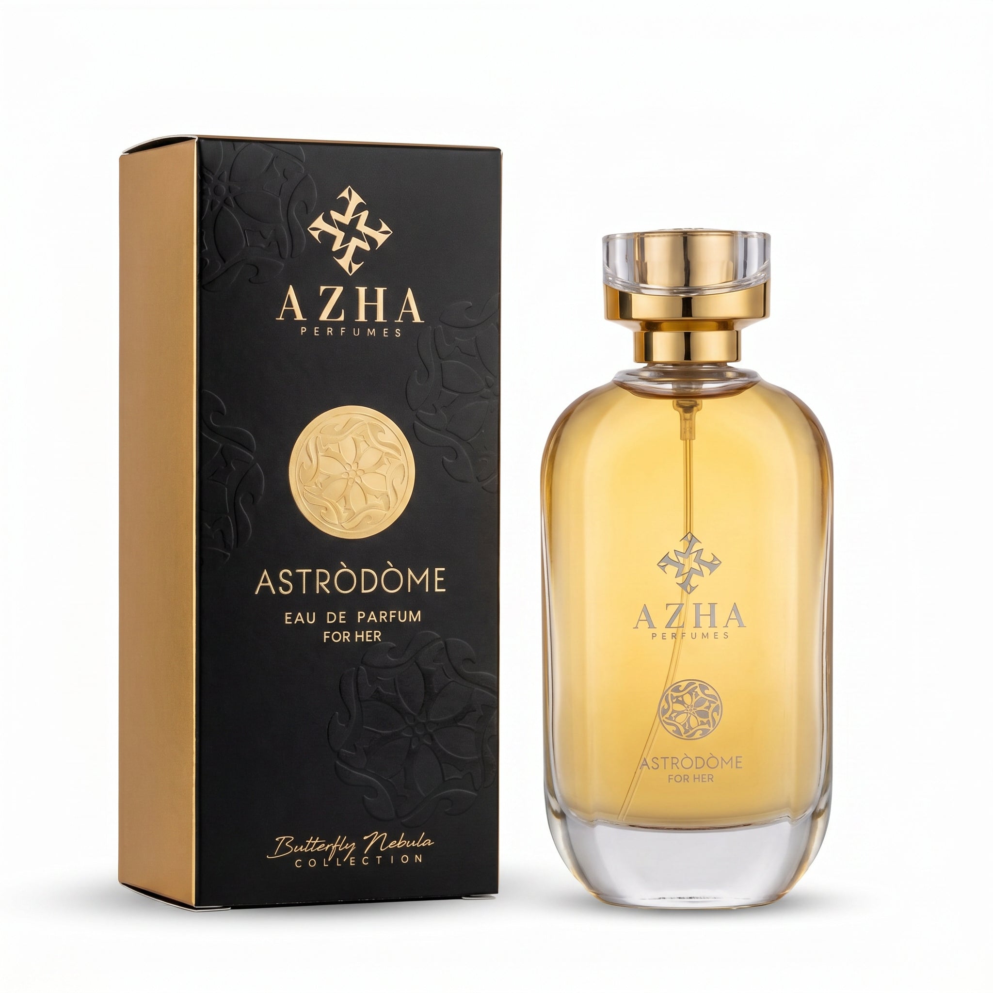 AZHA Astrodome Eau de Parfum 100ml | Luxurious Oud Rose Amber Perfume for Women