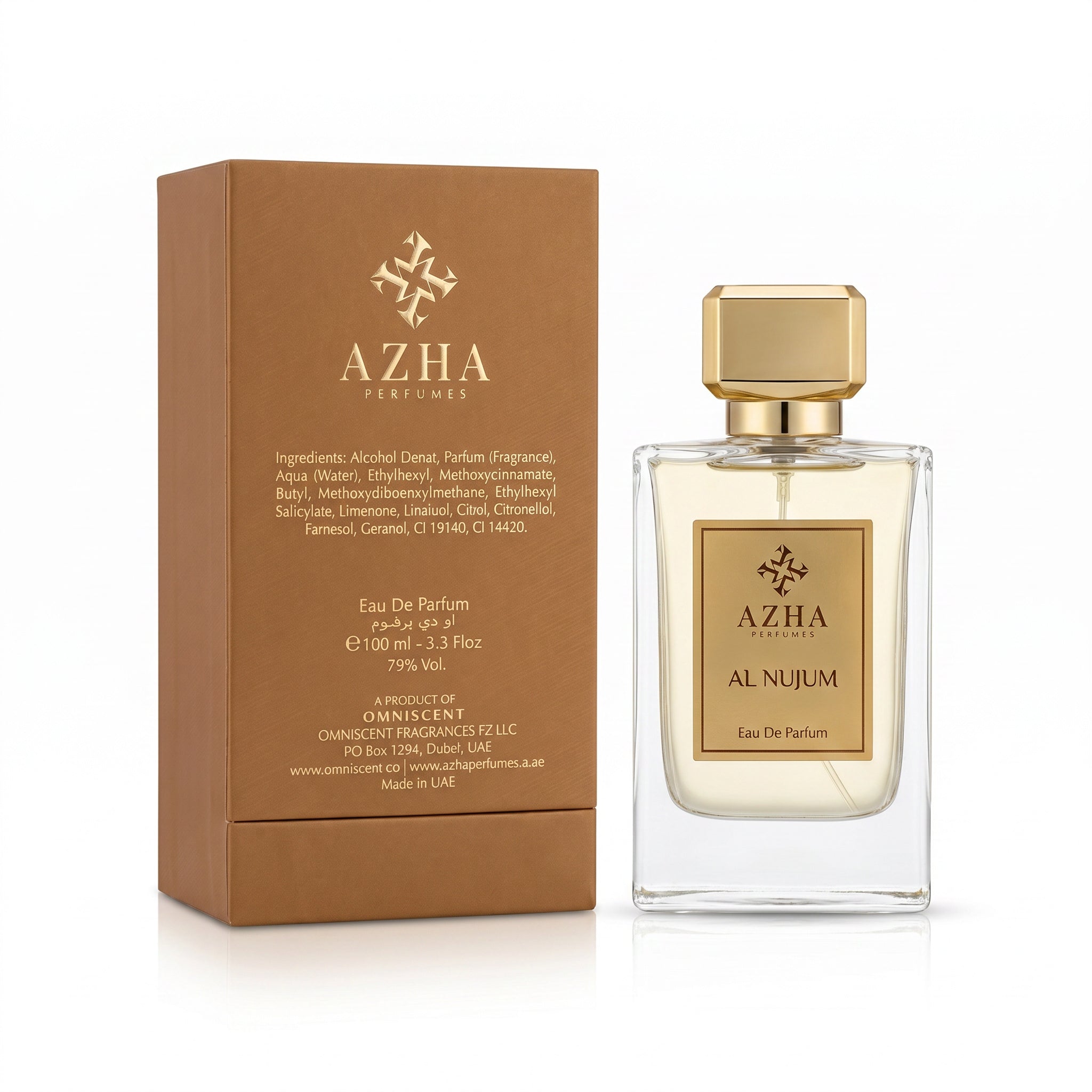 AZHA Carambola Eau de Parfum 100ml | Exotic Floral Patchouli Perfume for Women