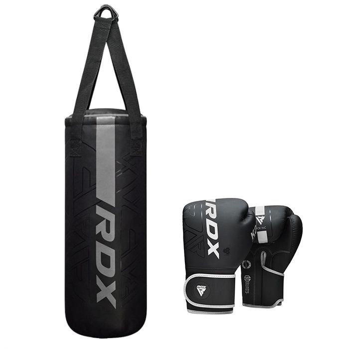 La Sombra Presents: RDX F6 Junior 3-Piece Punch Bag Set (2FT) with 6oz Gloves & Hanging Chain