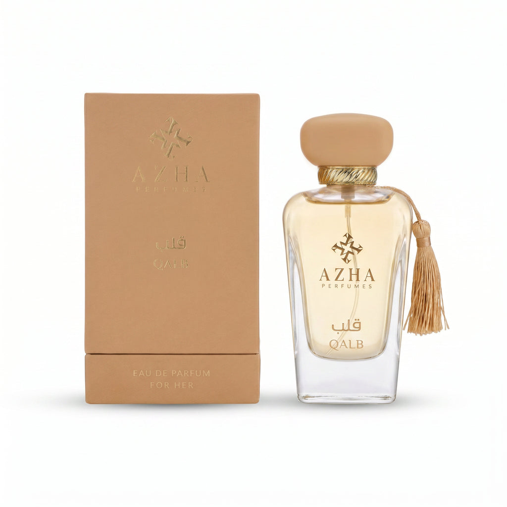 AZHA Qalb Eau de Parfum 100ml | Radiant Woody Spicy Amber Perfume for Women