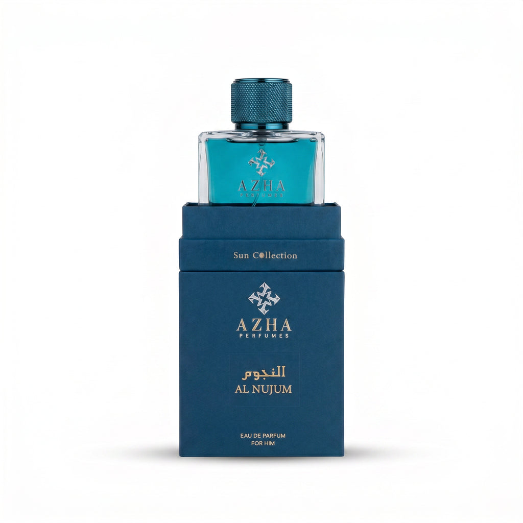 AZHA Al Nujum Eau de Parfum 100ml | Fresh Aromatic Marine Cologne for Men