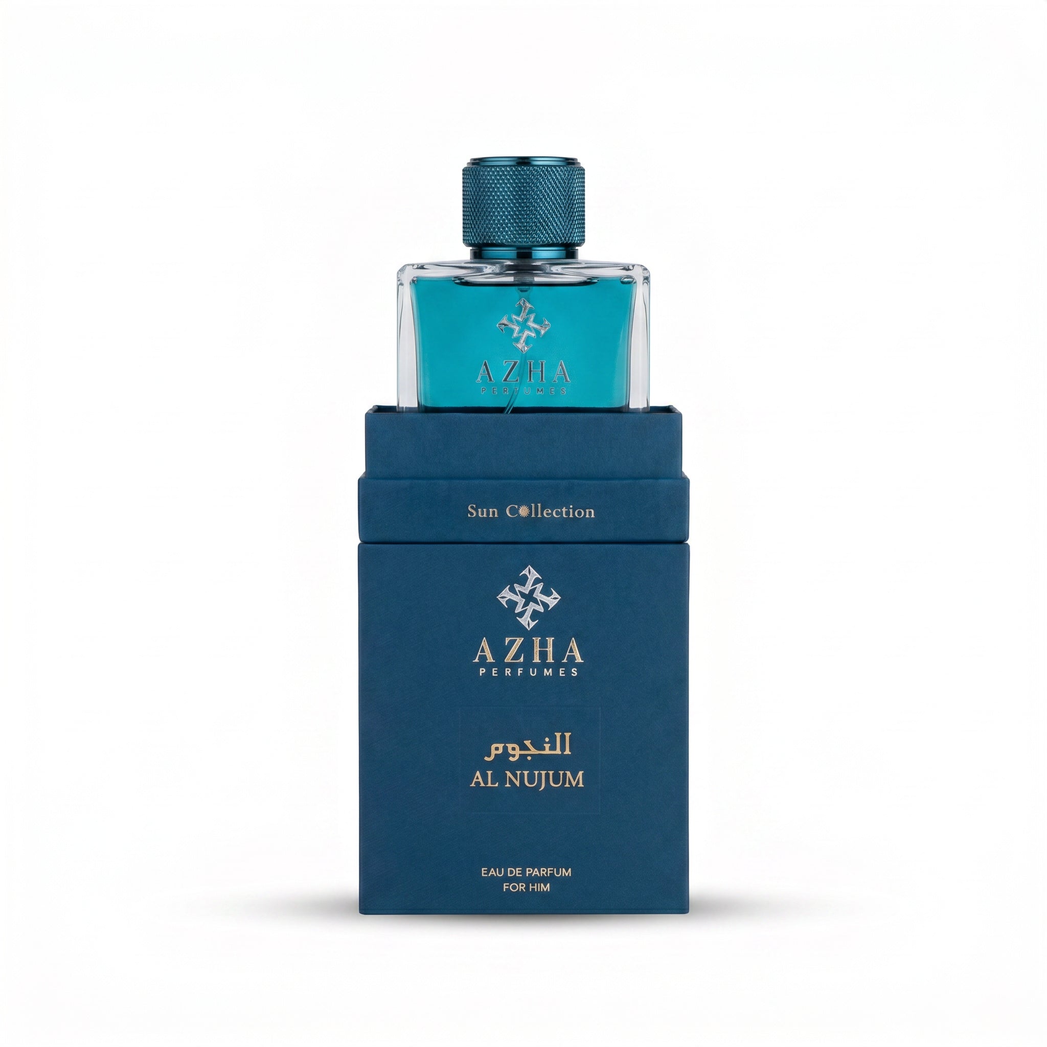 AZHA Al Nujum Eau de Parfum 100ml | Fresh Aromatic Marine Cologne for Men