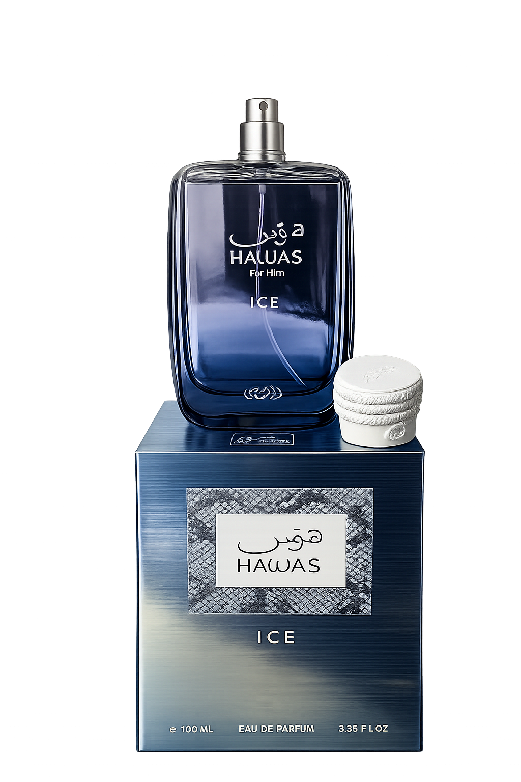 RASASI Hawas Ice For Him Eau de Parfum Spray 100ml / 3.4oz Men’s Cologne - New & Sealed