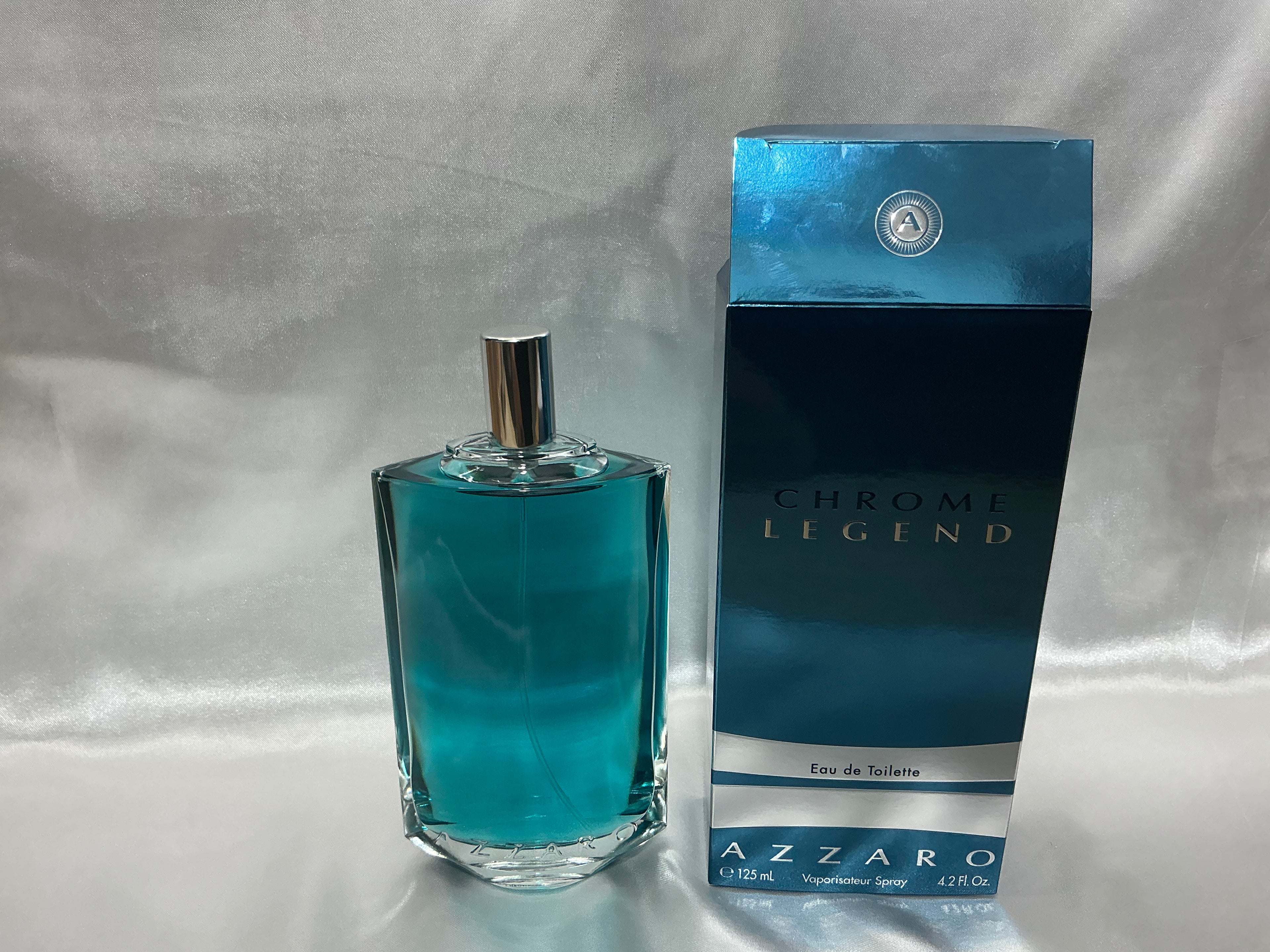 Azzaro Chrome Legend Eau de Toilette for Men 4.2 oz / 125 mL