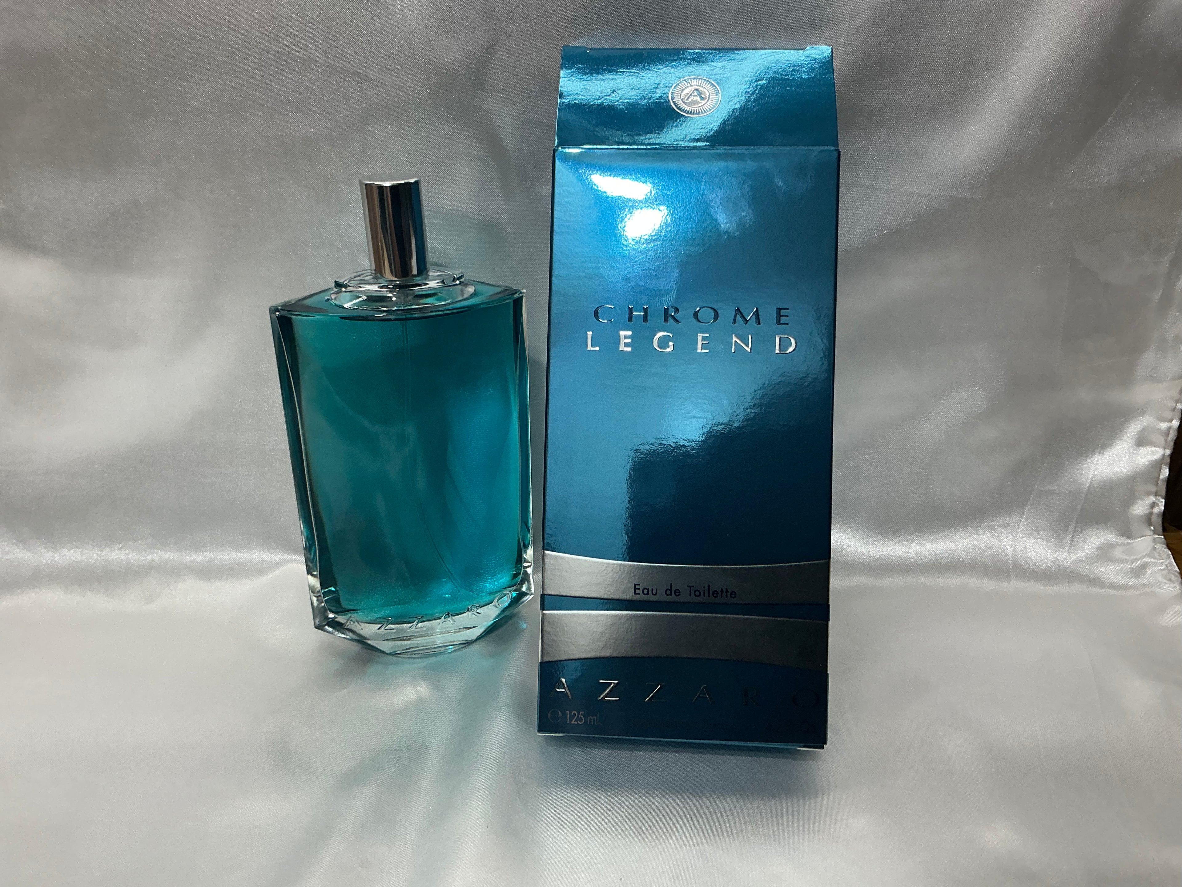 Azzaro Chrome Legend Eau de Toilette for Men 4.2 oz / 125 mL