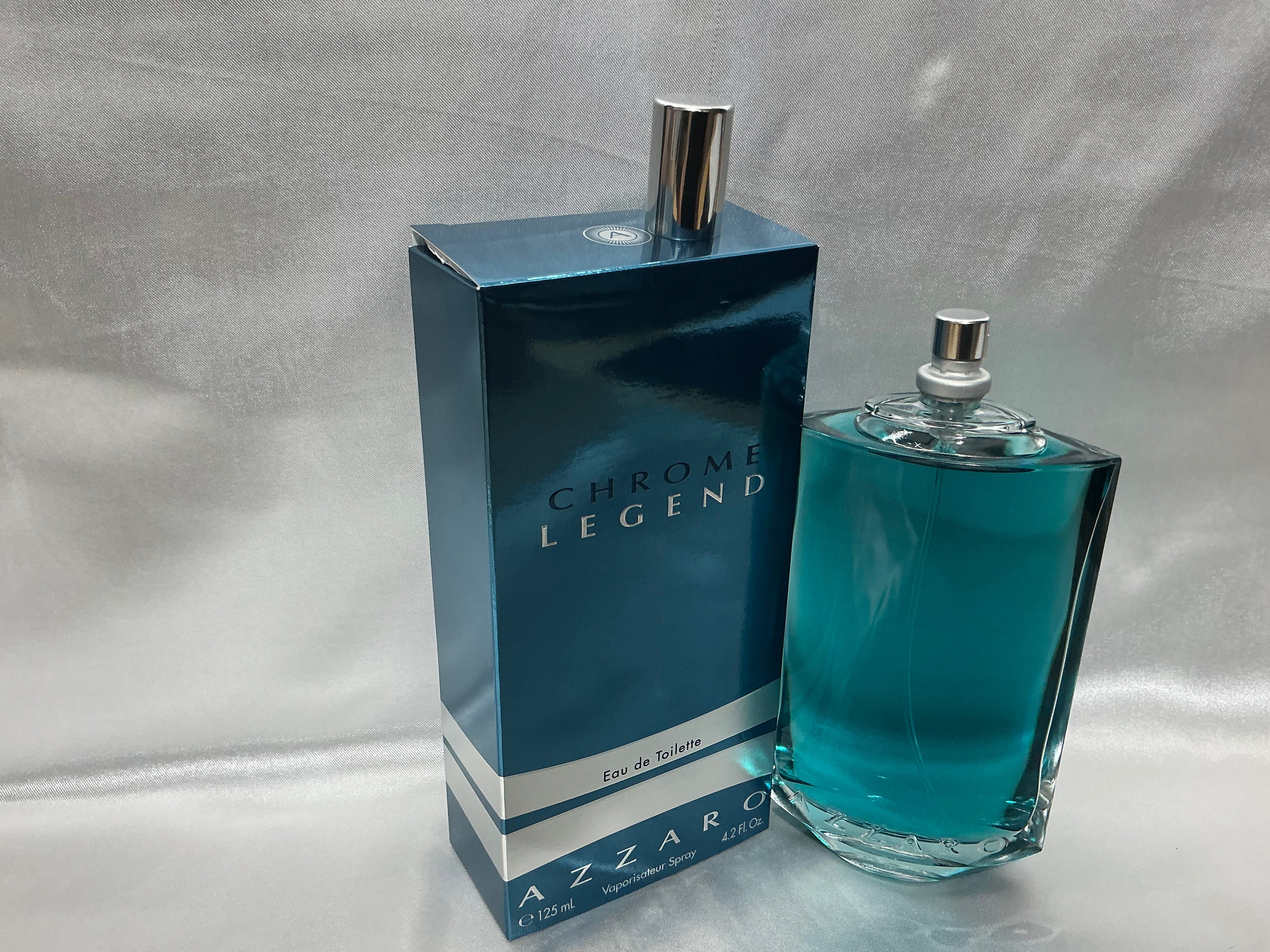 Azzaro Chrome Legend Eau de Toilette for Men 4.2 oz / 125 mL
