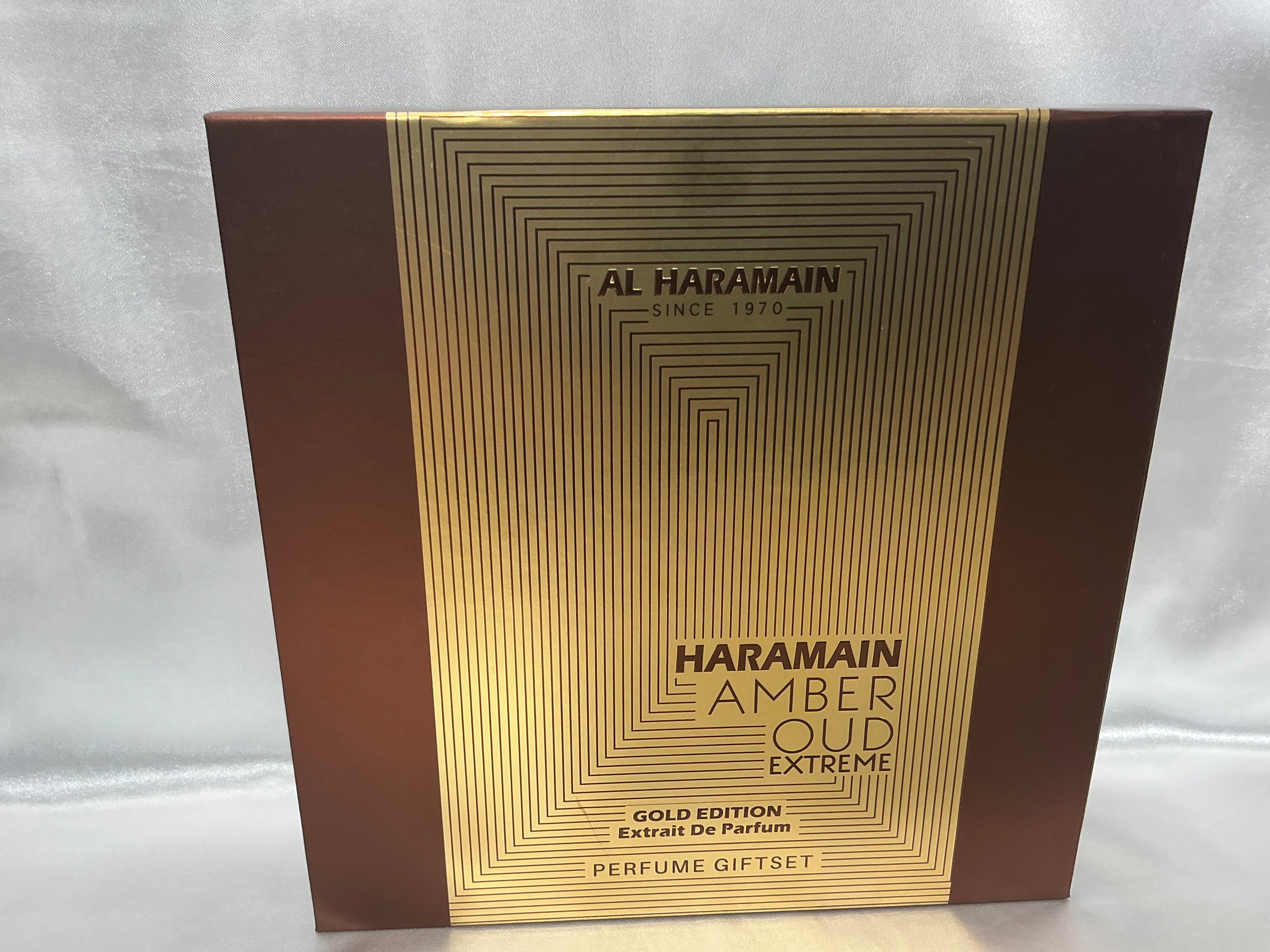 Al Haramain Amber Oud Extreme Gold Edition 3-Piece Gift Set Extrait de Parfum