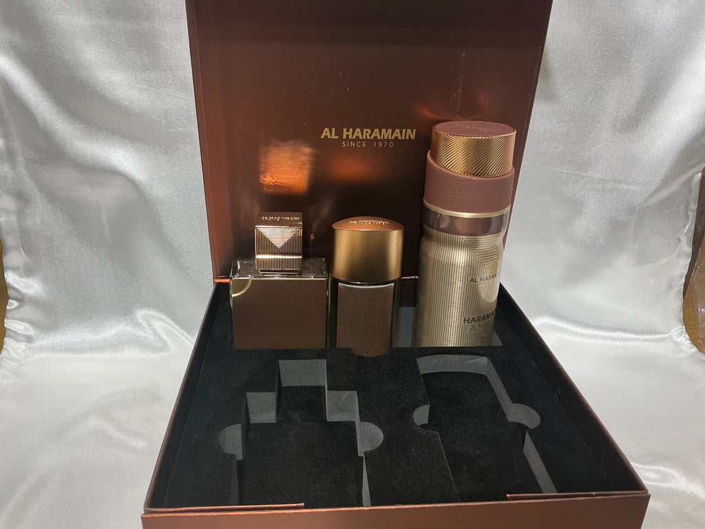 Al Haramain Amber Oud Extreme Gold Edition 3-Piece Gift Set Extrait de Parfum
