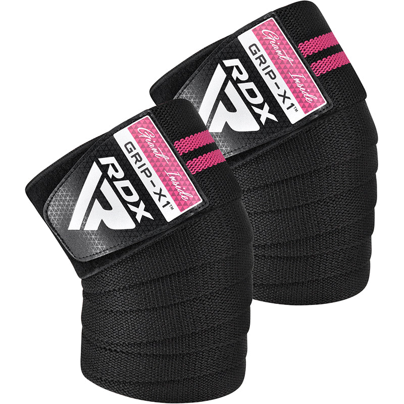 RDX KR11 Knee Wraps Pink