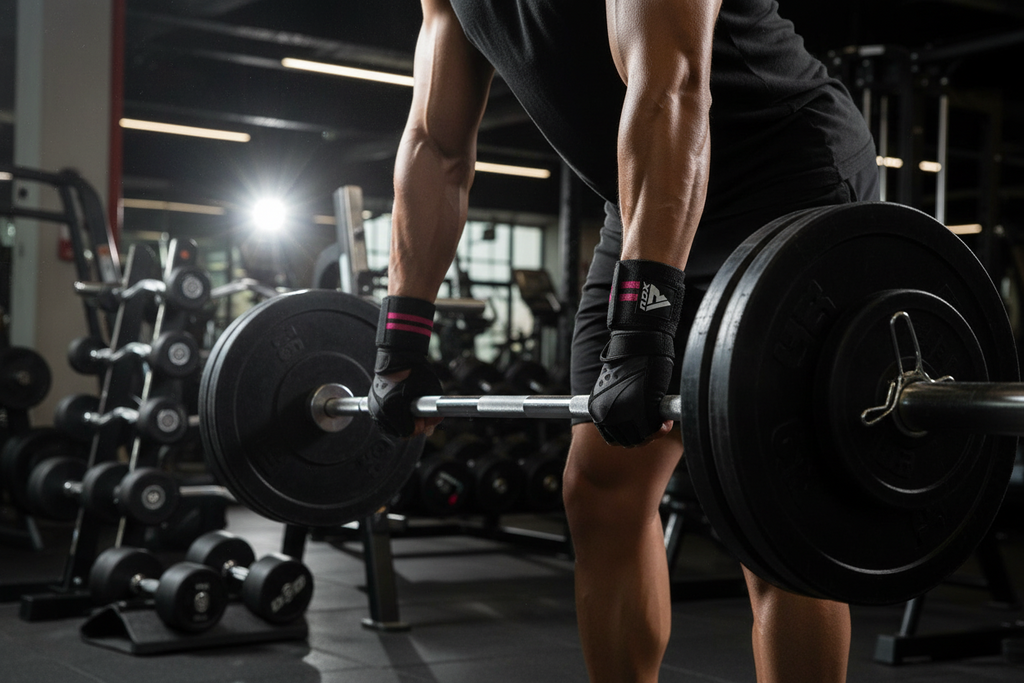 RDX WR11 Gym Wrist Wraps | Heavy-Duty Weightlifting Support | La Sombra
