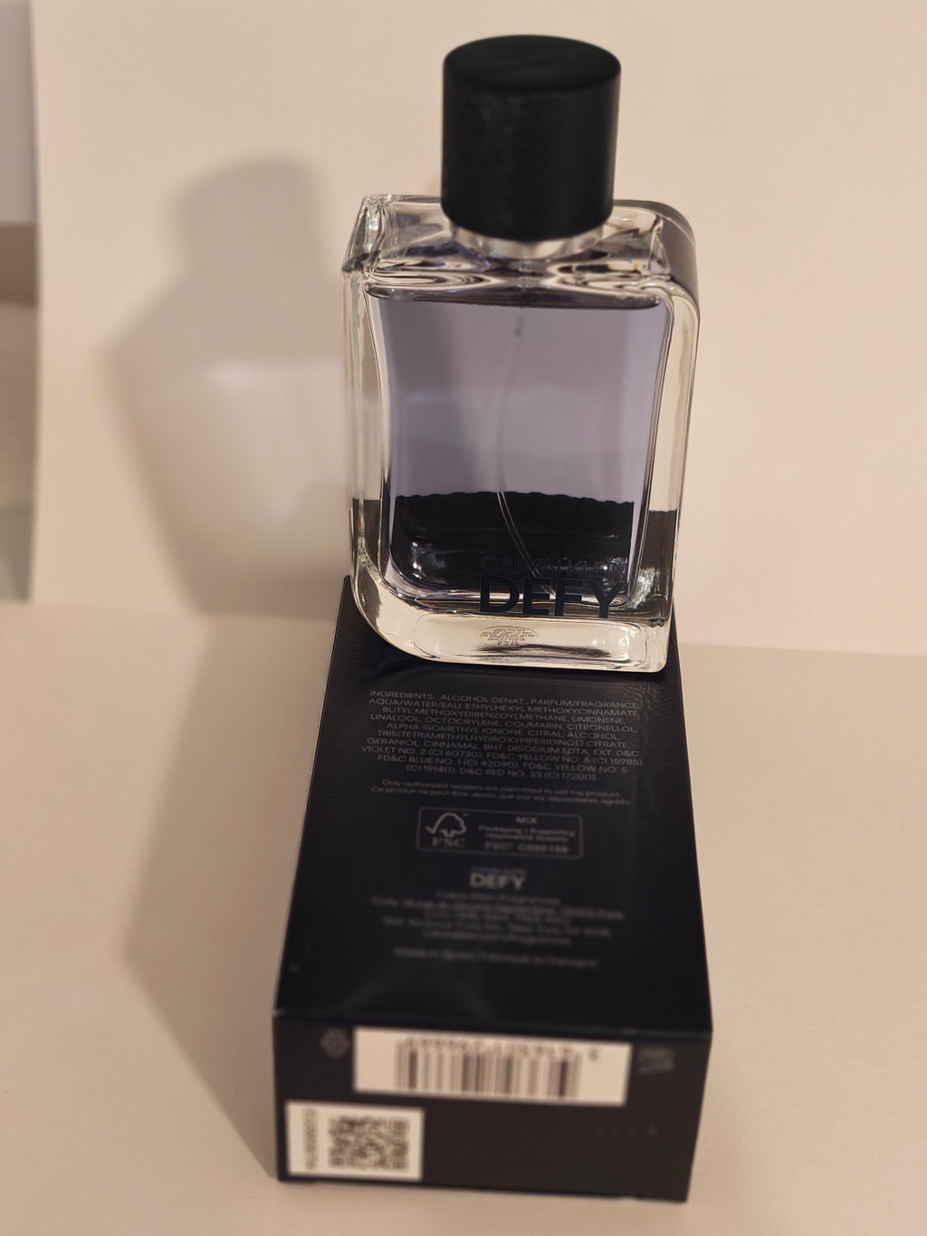 Calvin Klein Defy for Men Eau de Toilette Spray 3.3 oz / 100 ml – New