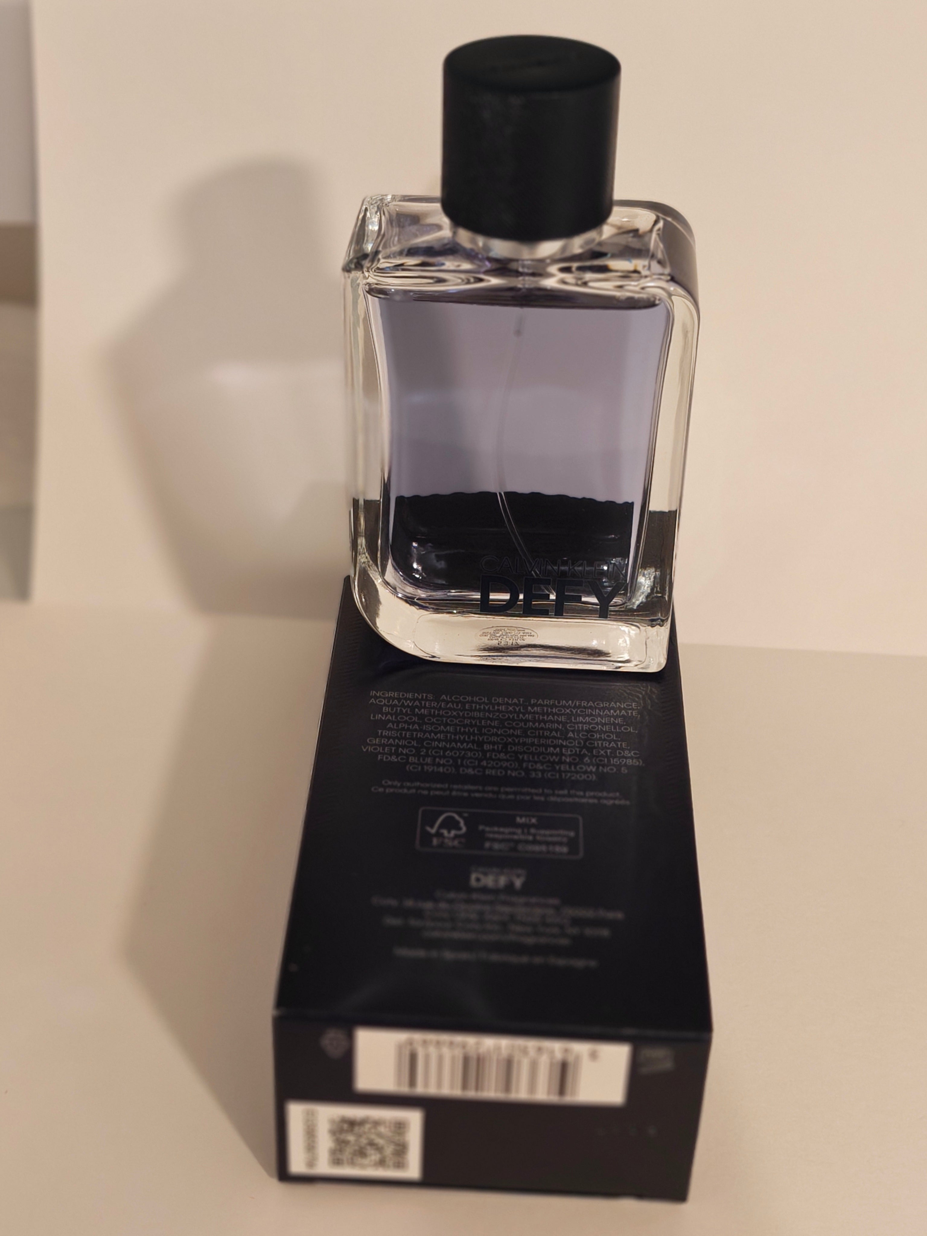 Calvin Klein Defy for Men Eau de Toilette Spray 3.3 oz / 100 ml – New
