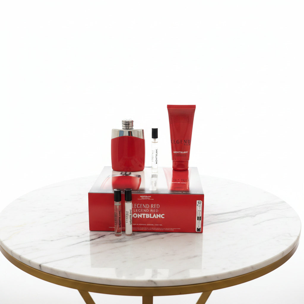 Montblanc Legend Red 3-Piece Gift Set for Men – EDP 3.3 oz