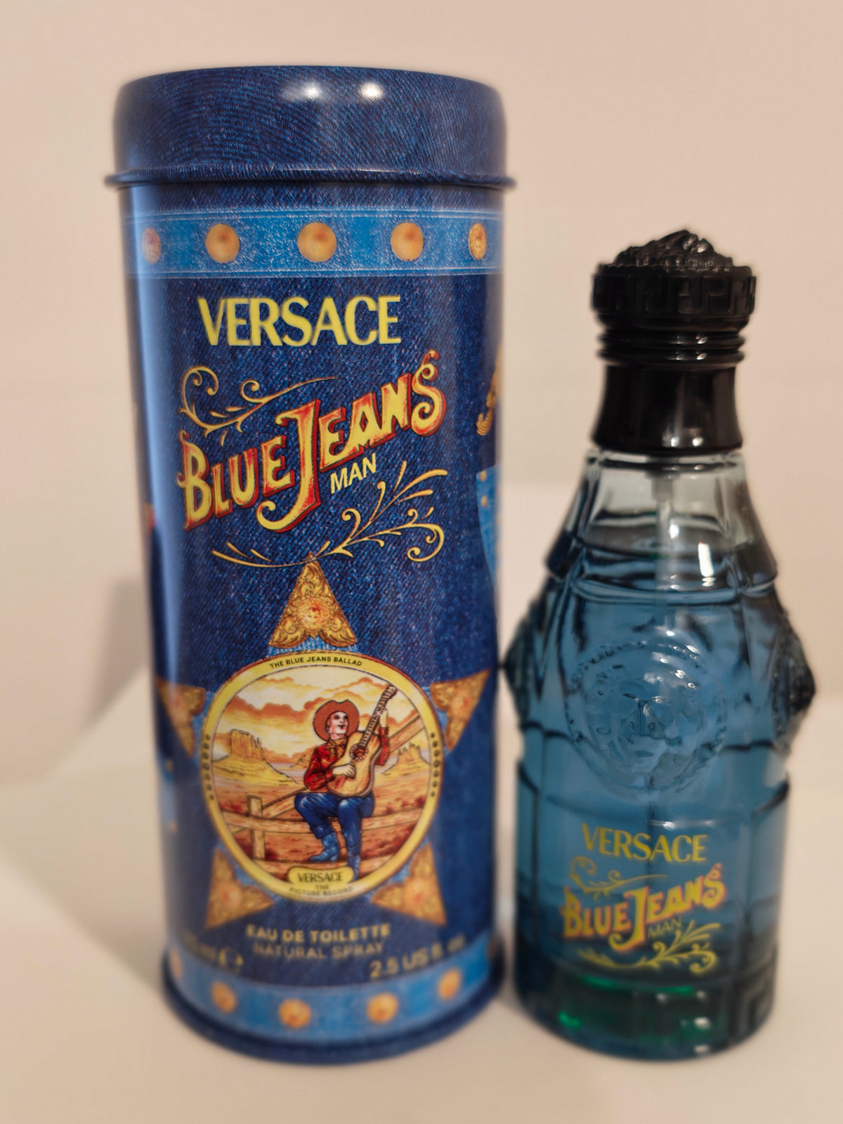 Versace Blue Jeans Eau de Toilette for Men – 75ml (2.5oz)