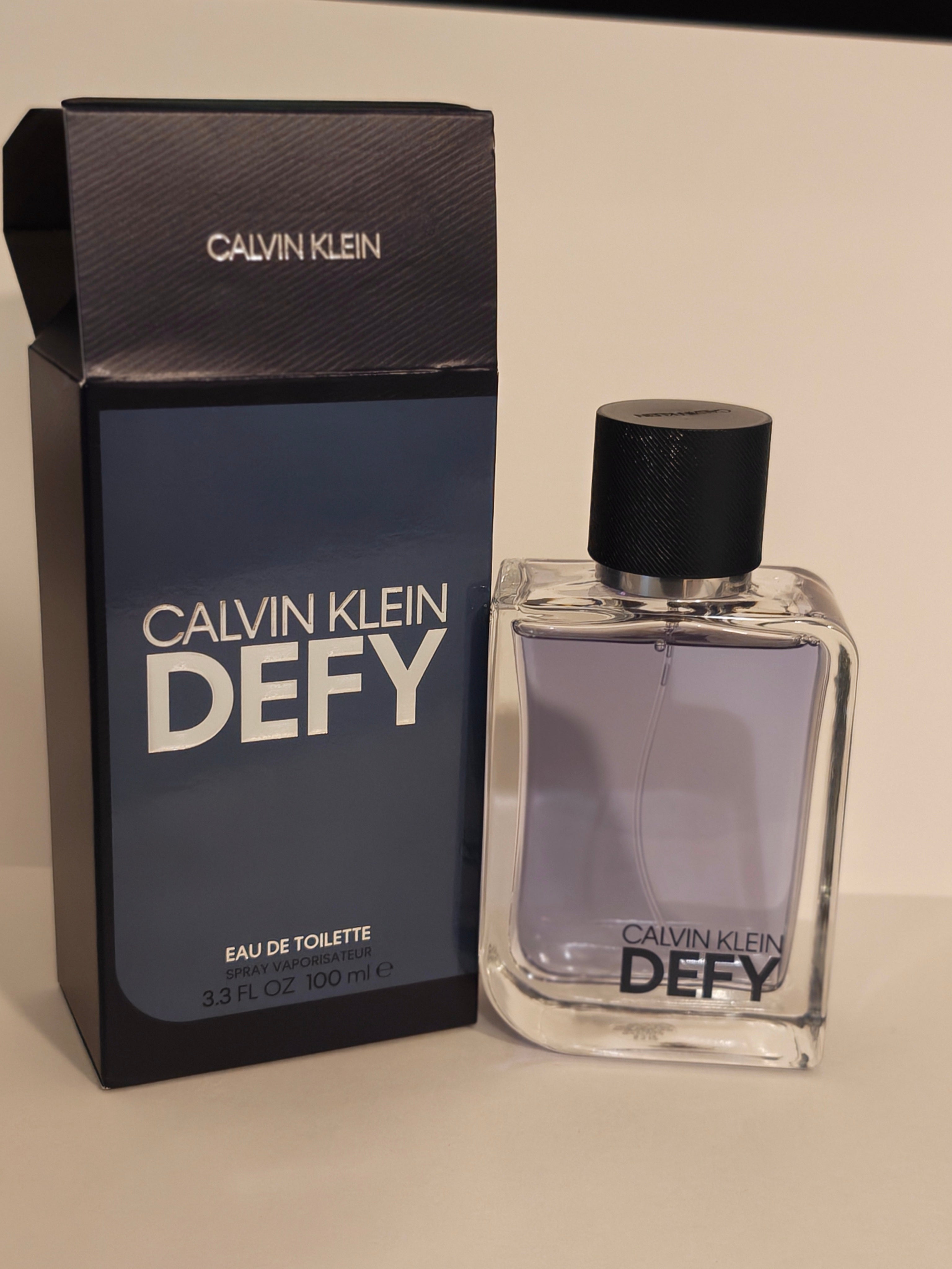 Calvin Klein Defy for Men Eau de Toilette Spray 3.3 oz / 100 ml – New
