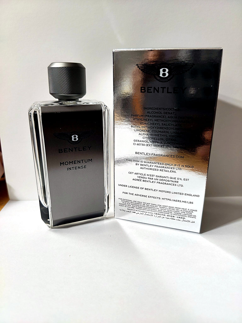 Bentley Momentum Intense Men Eau de Parfum 100ml (3.4 oz)