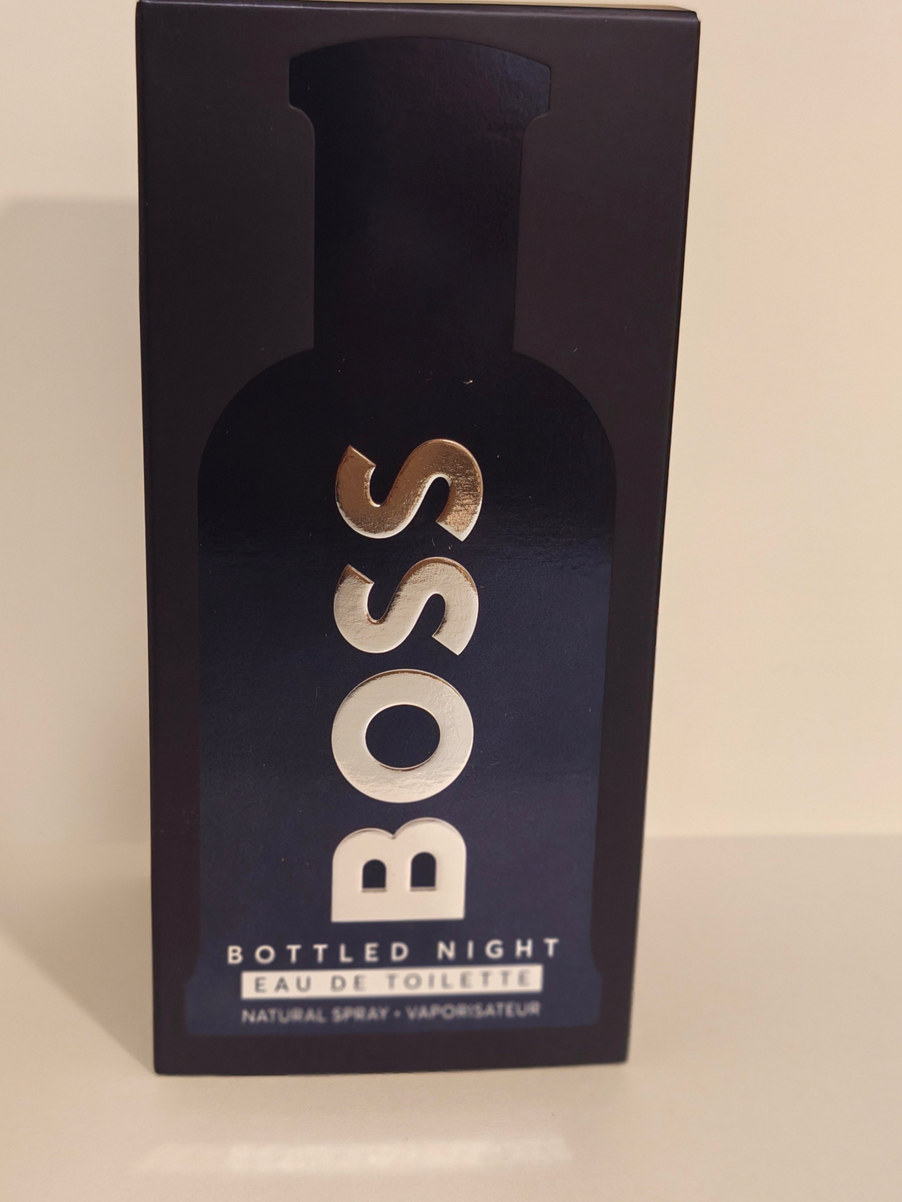 BOSS Bottled Night Eau de Toilette for Men – 6.7 oz / 200 ml EDT Spray
