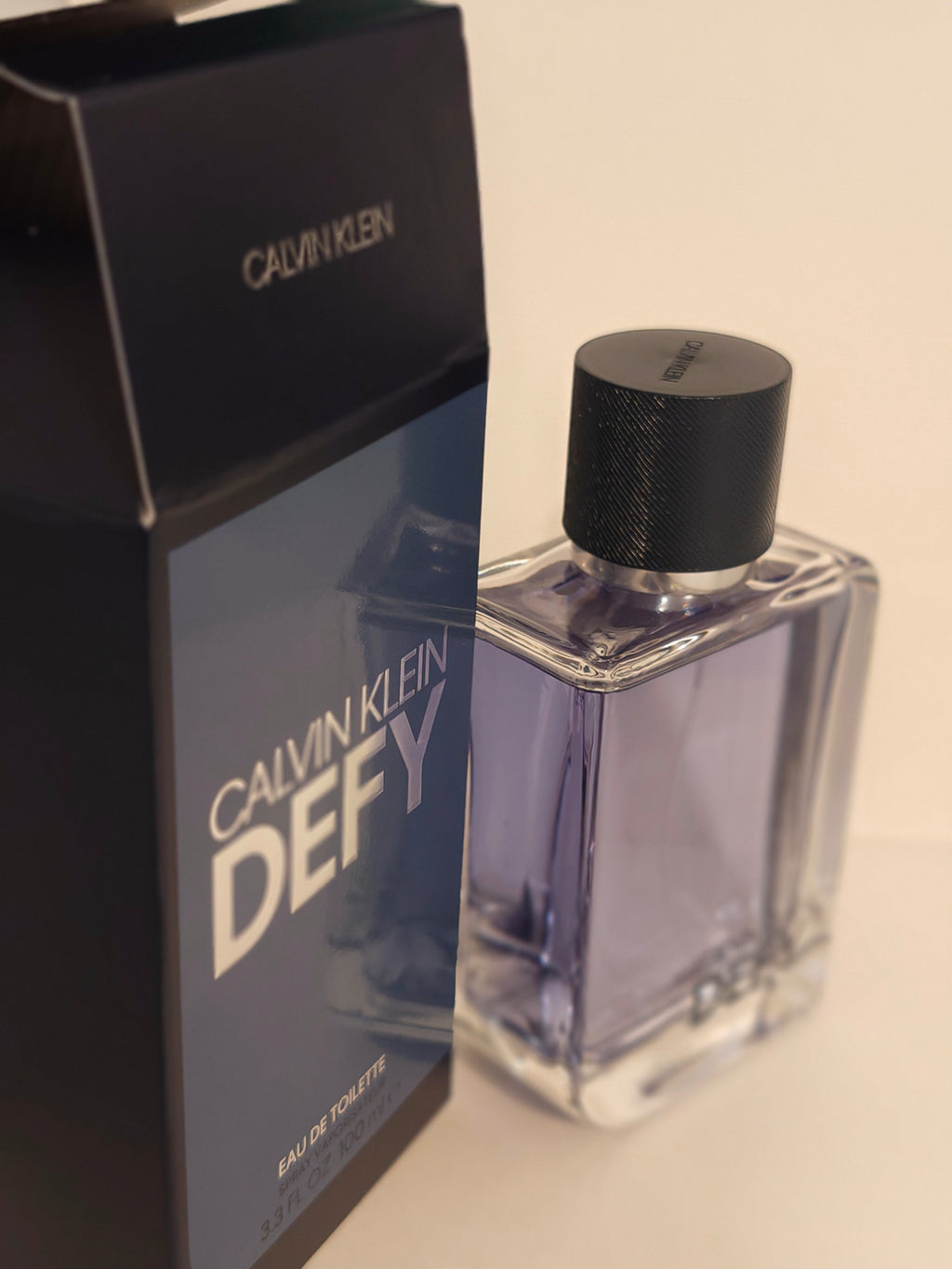 Calvin Klein Defy for Men Eau de Toilette Spray 3.3 oz / 100 ml – New
