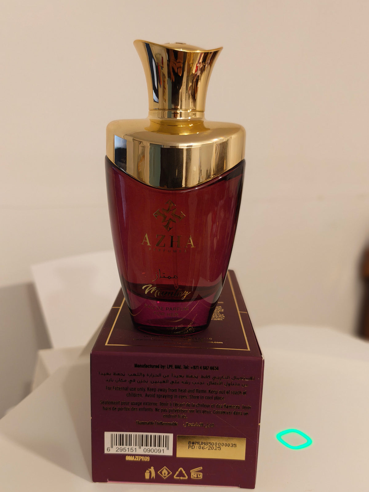 AZHA Mumtaz Eau de Parfum for Women – 100ml