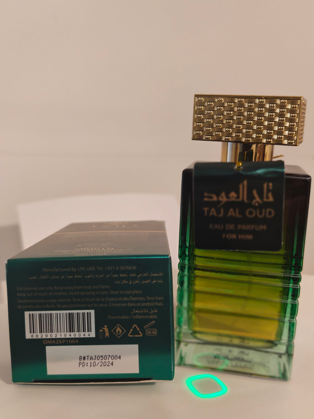 AZHA Taj Al Oud Eau de Parfum for Men – 100ml