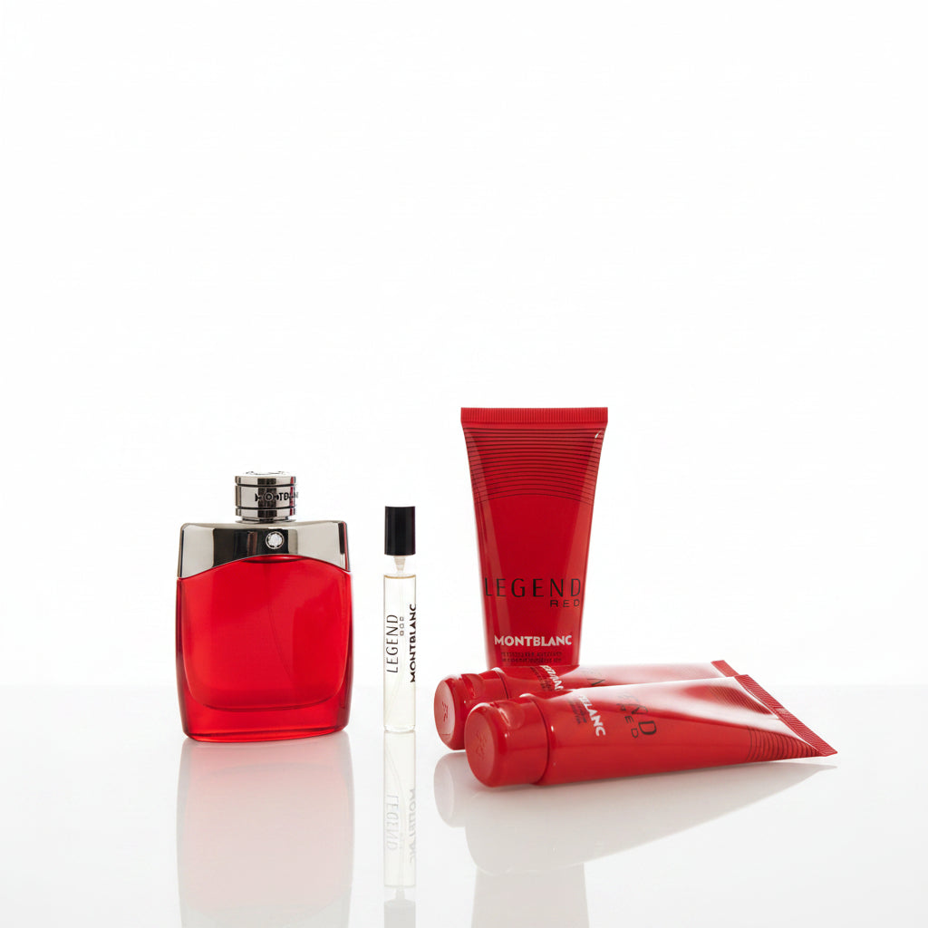 Montblanc Legend Red 3-Piece Gift Set for Men – EDP 3.3 oz