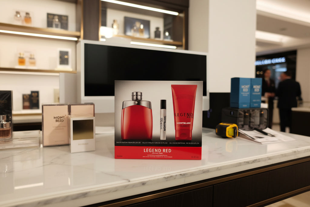 Montblanc Legend Red 3-Piece Gift Set for Men – EDP 3.3 oz