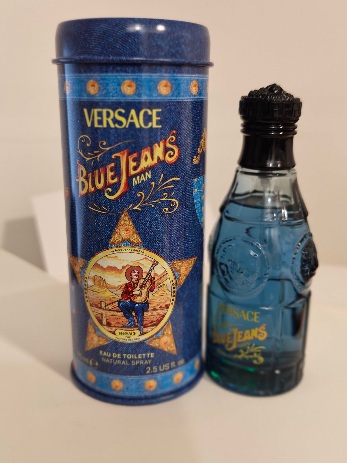 Versace Blue Jeans Eau de Toilette for Men – 75ml (2.5oz)