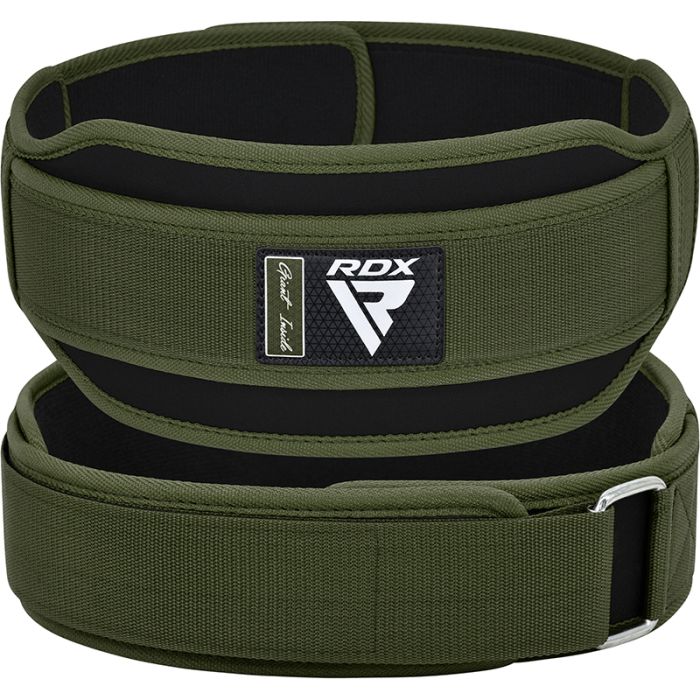 RDX RX5 Weightlifting Belt Army Green